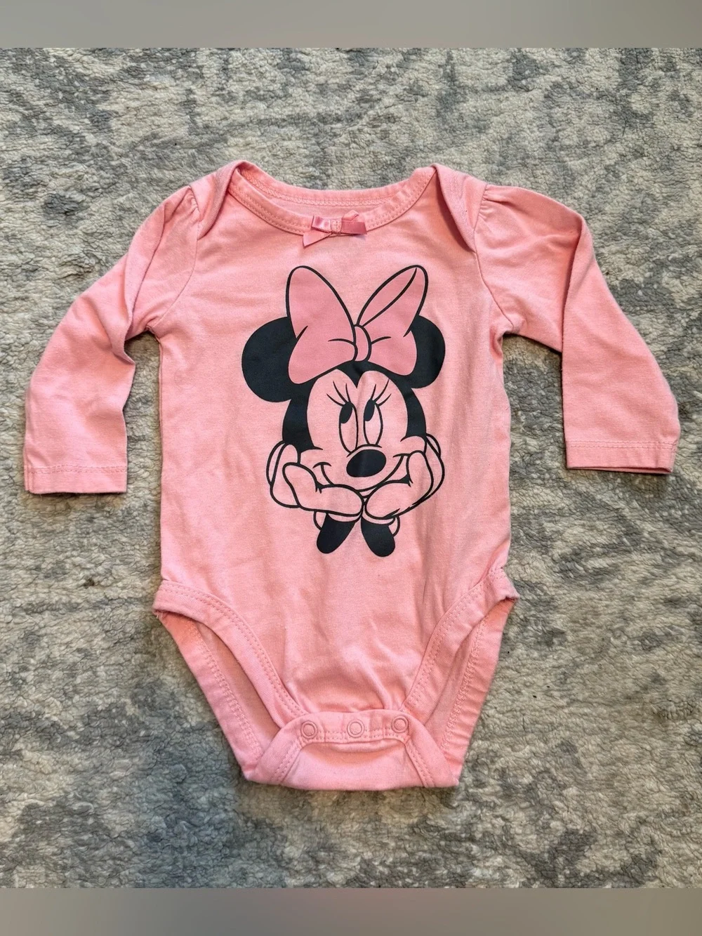 Disney Baby Minnie Mouse Outfit Bundle 3M 3-6M 4 Piece Set